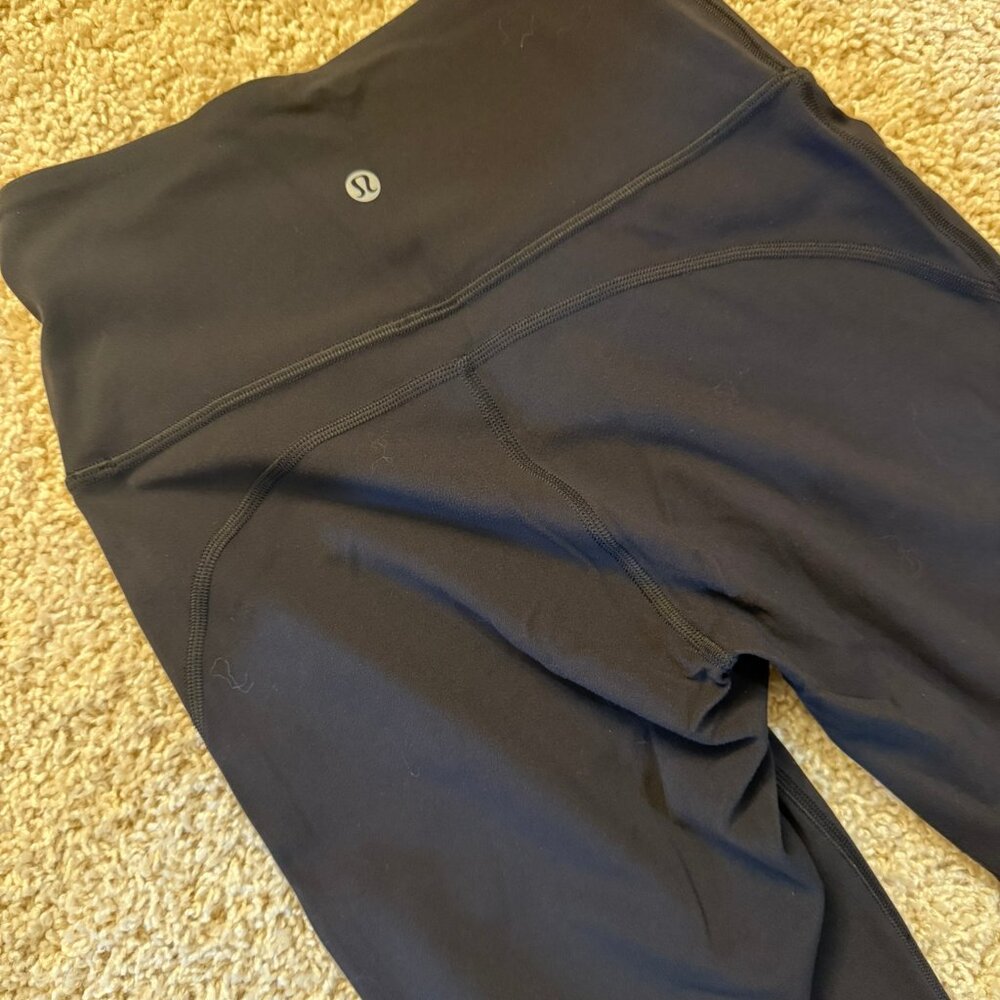 Lululemon Black Flare Leggings Size 4